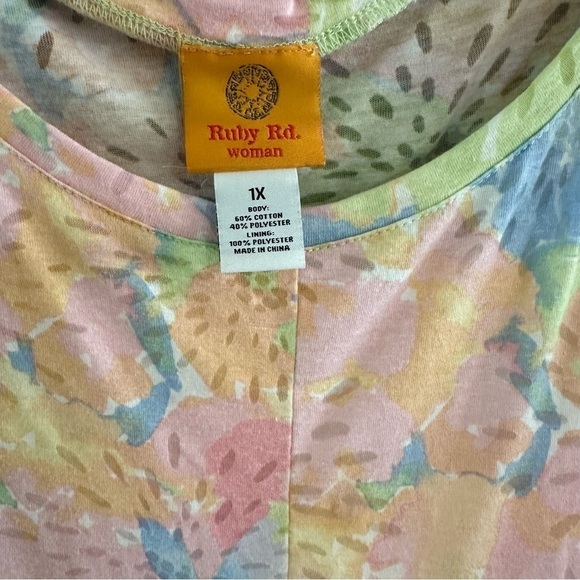 Ruby Rd Floral Dress - Picture 4 of 4